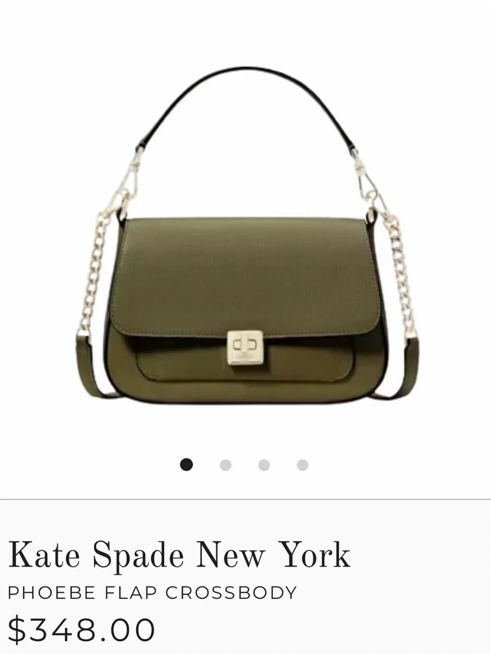kate spade Phoebe Flap Crossbody - Seaweed